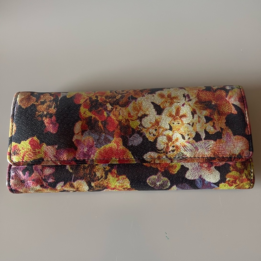 Floral Hobo Wallet
